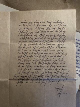 lola kinantot|just wanna share my lolo's old love/pagsuyo letters to my lola .